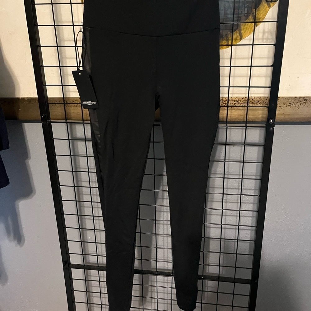 Black High-Waisted Leggings